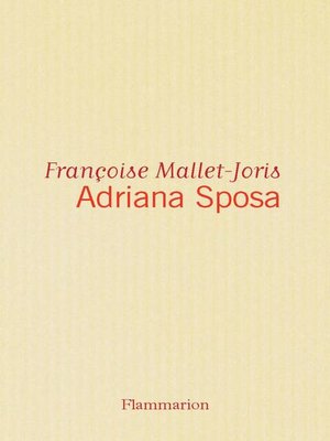 cover image of Adriana Sposa